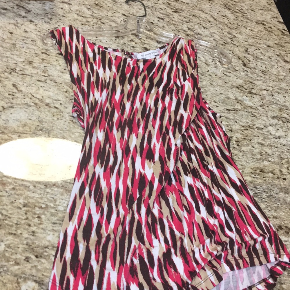 Tank style blouse, multi